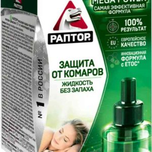 Жидкость для фумигатора от комаров Раптор