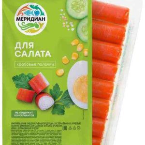 Крабовые палочки охлаждённые Меридиан