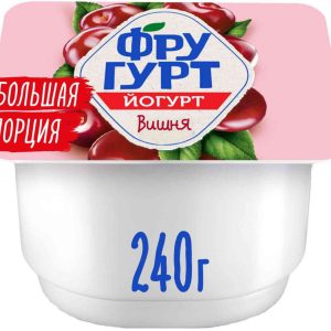 Йогурт вязкий живой Фругурт