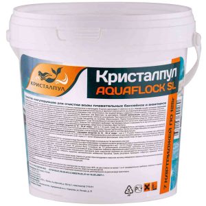 Средство для бассейна коагулирующее Кристалпул