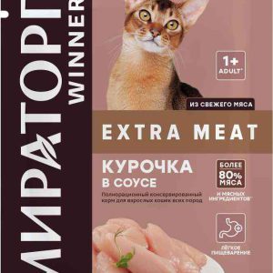 Влажный корм для кошек  Мираторг Winner
