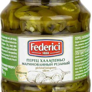 Перец халапеньо маринованный Federici