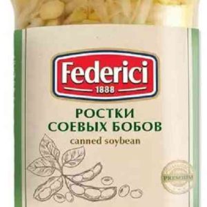 Ростки соевых бобов маринованные Federici