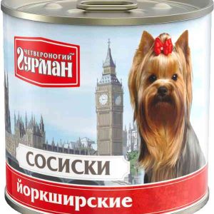 Влажный корм для собак  Четвероногий гурман