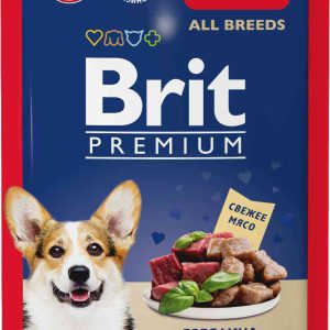 Влажный корм для собак всех пород  Brit