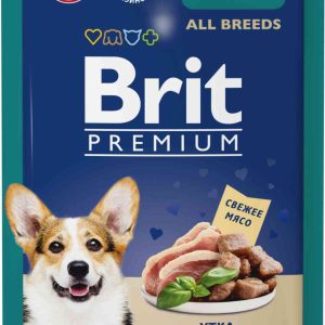 Влажный корм для собак всех пород  Brit