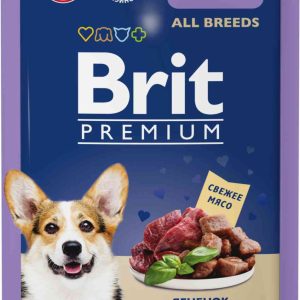 Влажный корм для собак всех пород  Brit