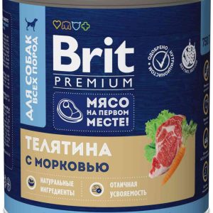 Влажный корм для собак всех пород  Brit