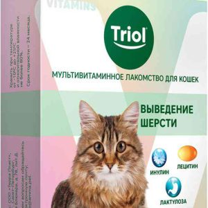 Лакомство для кошек мультивитаминное Triol