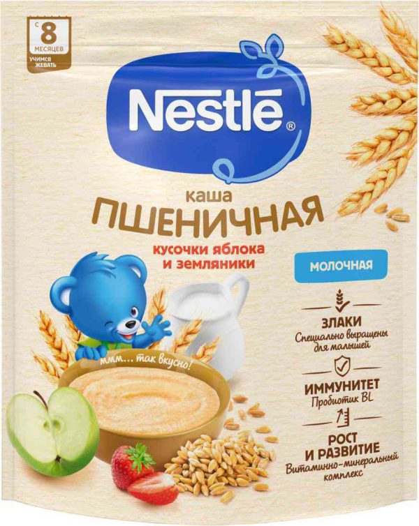 Каша пшеничная молочная Nestle