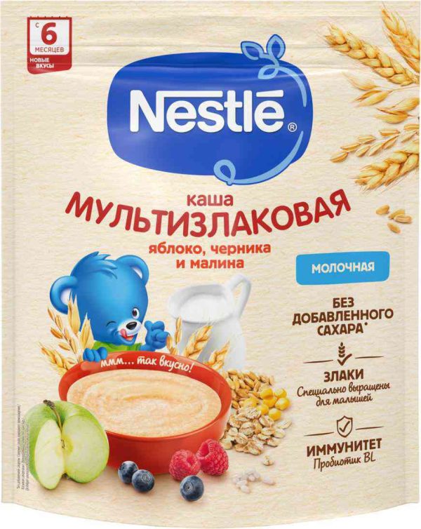 Каша мультизлаковая молочная Nestle