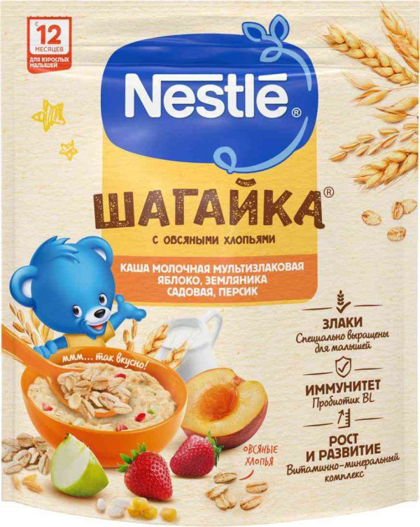 Каша мультизлаковая молочная Nestle
