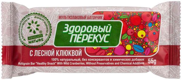 Батончик-мюсли мультизлаковый Absolute Nature