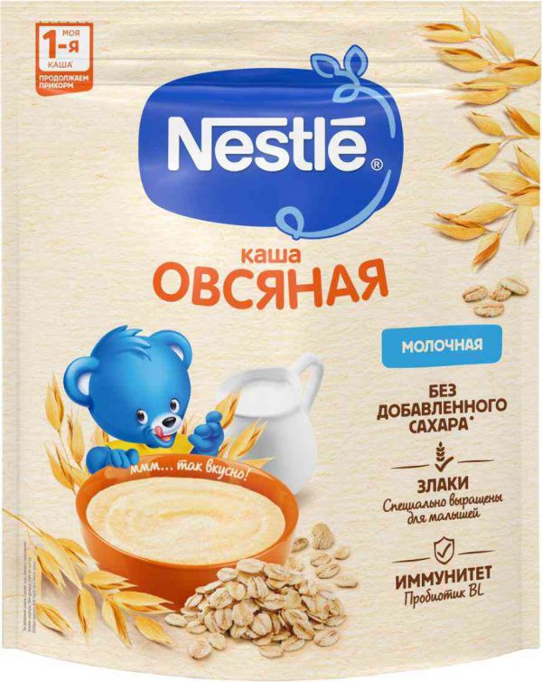 Каша овсяная молочная Nestle