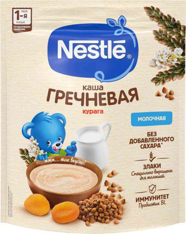 Каша гречневая молочная Nestle