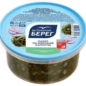Морская капуста салат Балтийский берег
