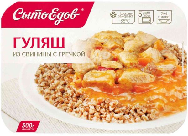 Гуляш из свинины  Сытоедов