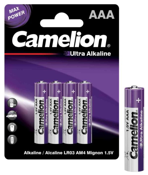 Батарейки алкалиновые Camelion