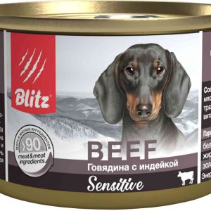 Влажный корм для собак всех пород  Blitz