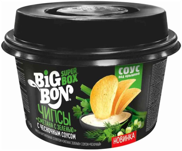 Чипсы картофельные BigBon