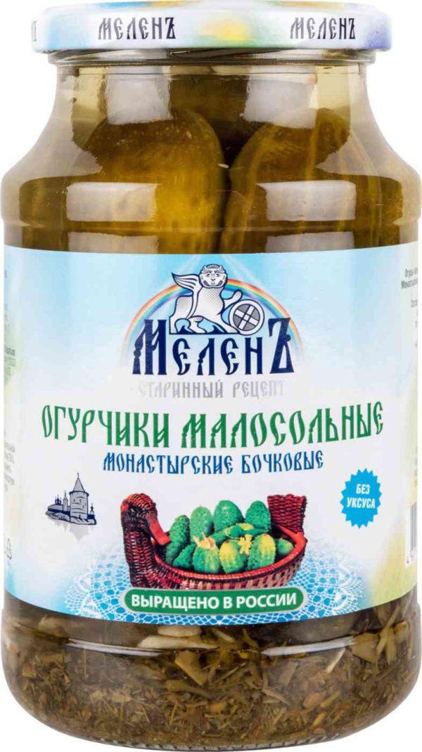 Огурчики малосольные МеленЪ