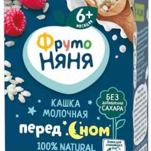 Каша рисовая молочная ФрутоНяня