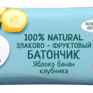 Батончик злаково-фруктовый ФрутоНяня