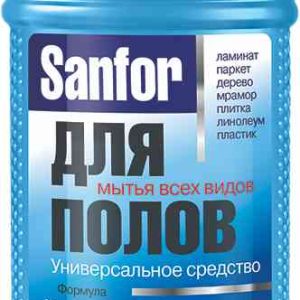 Средство для мытья всех видов полов универсальное Sanfor