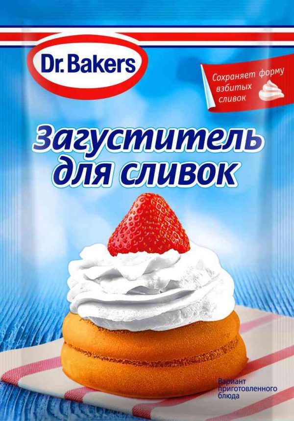 Загуститель для сливок  Dr. Bakers