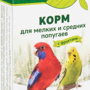 Корм для мелких и средних попугаев  Triol