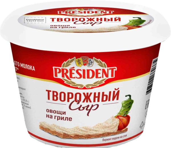 Сыр творожный President