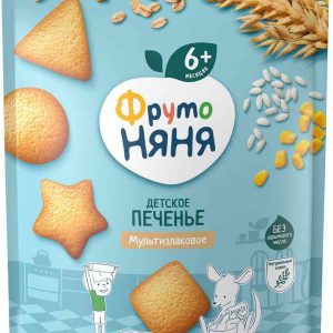 Детское печенье Мультизлаковое ФрутоНяня