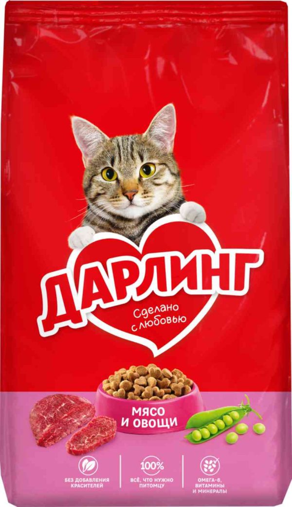 Сухой корм для кошек  Дарлинг
