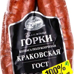 Колбаса полукопченая Ближние горки