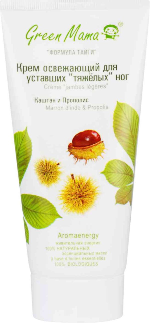Крем для уставших ног освежающий Green Mama