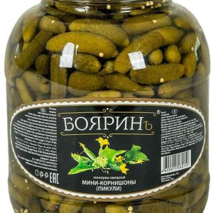 Мини-корнишоны маринованные Бояринъ