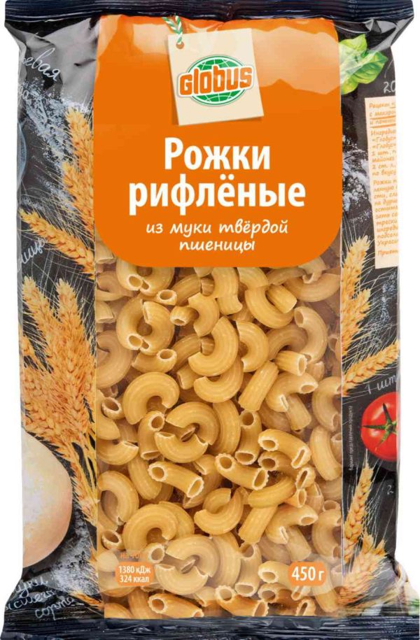 Макаронные изделия  Глобус