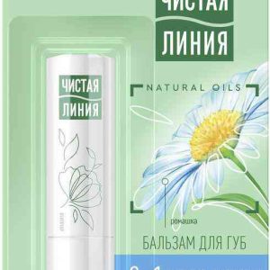Бальзам для губ 3 в 1: питание, увлажнение и смягчение Чистая Линия