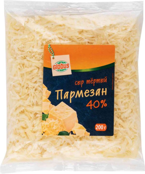 Сыр Пармезан тертый Глобус