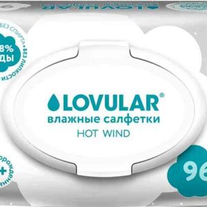 Влажные салфетки для новорожденных Lovular