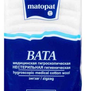 Вата медицинская Matopat