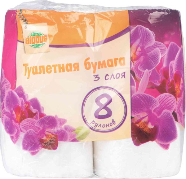 Туалетная бумага  Глобус