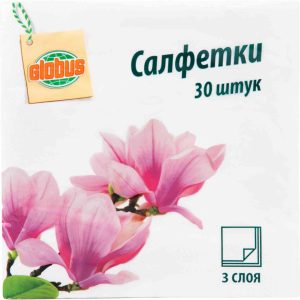 Салфетки бумажные Глобус