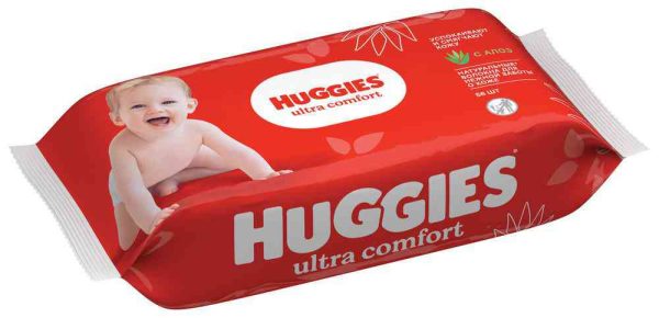 Влажные салфетки  Huggies