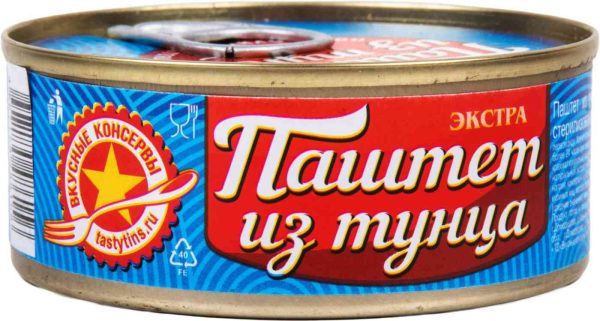 Паштет из тунца Вкусные консервы