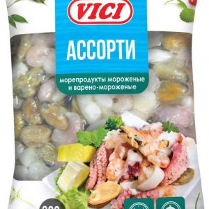 Ассорти из морепродуктов сыро-мороженое Vici