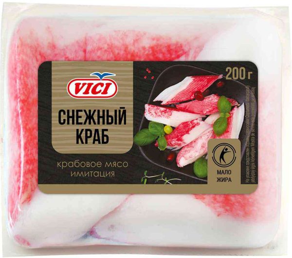 Крабовое мясо охлаждённое Vici