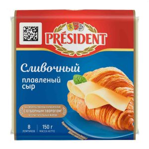 Сыр плавленый President