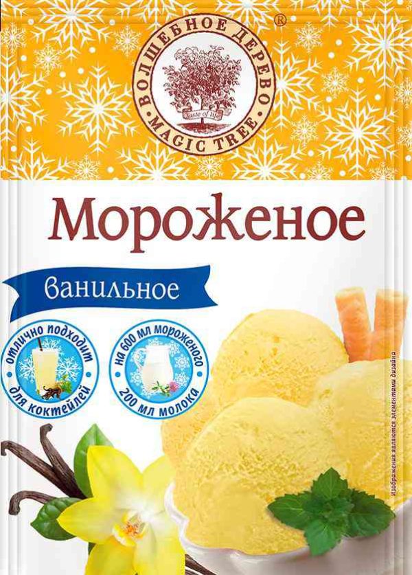 Мороженое  Волшебное дерево