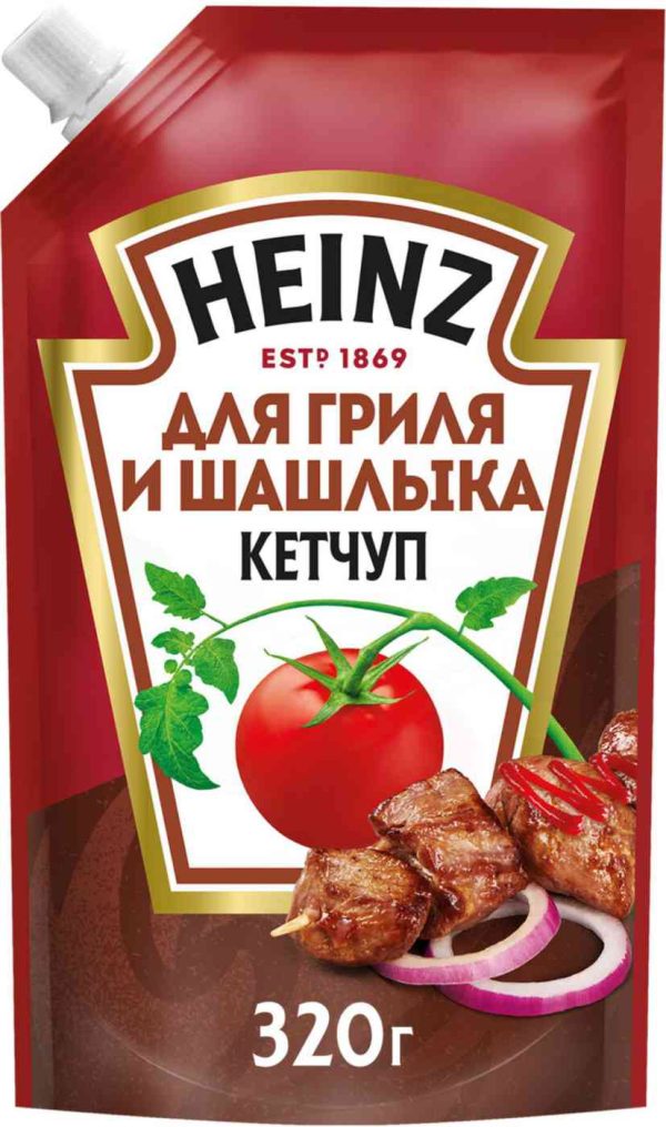 Кетчуп для гриля и шашлыка  Heinz